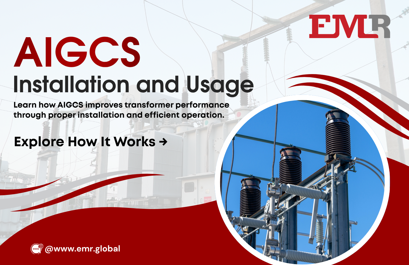 AIGCS in power transformers installation diagram
